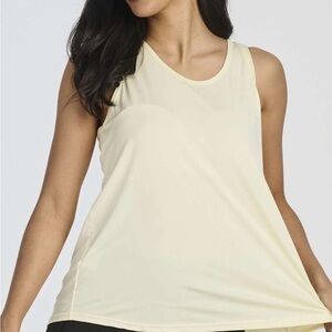 Essentials Soft Yellow Women's Tank Top